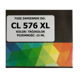 Zgodny tusz do Canon CL-576 XL 15ml (CL576 XL) kolor