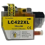 Zgodny tusz do Brother LC422Y YELLOW