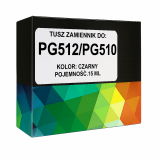 Zgodny tusz do Canon PG-512 (PG512) czarny