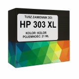 Zgodny tusz do HP 303XL 21ml kolor HP ENVY Photo 6220 6230 6232 6234 7130 7134 7830 7834 T6N03AE
