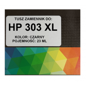 Zgodny tusz do HP 303XL 23ml czarny HP ENVY Photo 6220 6230 6232 6234 7130 7134 7830 7834 T6N04AE